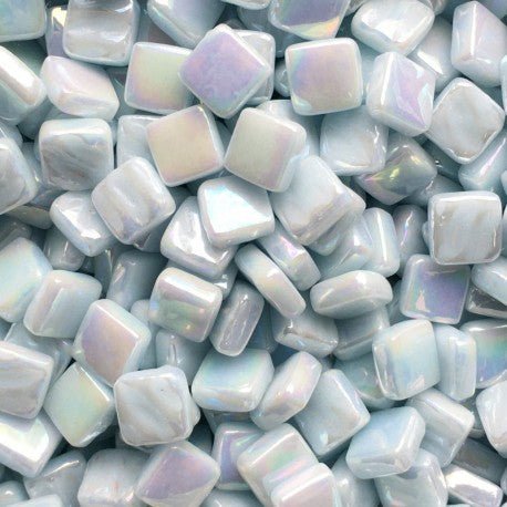 Ottoman Perlowy 8mm Jasnoniebieski Szary