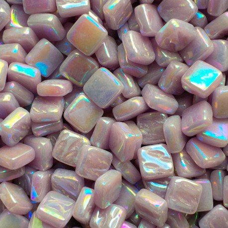 Ottoman Perlowy 8mm Liliowy