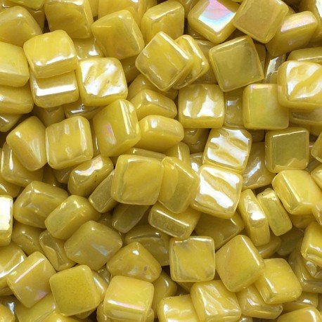 Ottoman Perlowy 8mm Opal Żółty