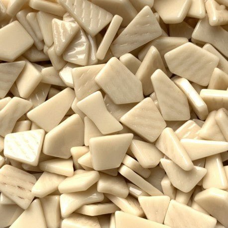 Ottoman Puzzle Kremowy