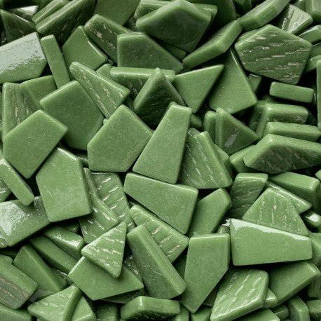 Ottoman Puzzle Zielony Sosnowy