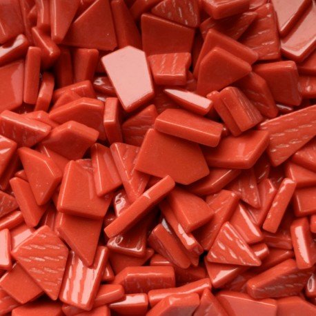 Ottoman Puzzle Jasnoczerwony