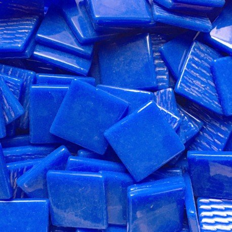 Pâte de Verre  25mm Błyszczący Niebieski