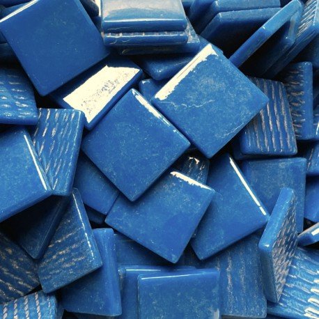 Pâte de Verre  25mm  Ciemny Turkusowy