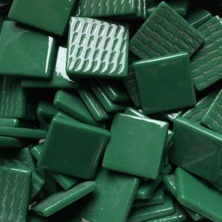 Pâte de Verre 25 mm szmaragdowa zieleń