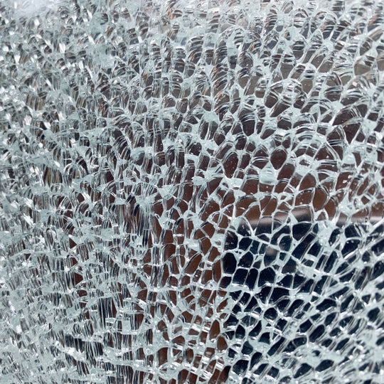 Bezpieczne szkło srebrne lustro