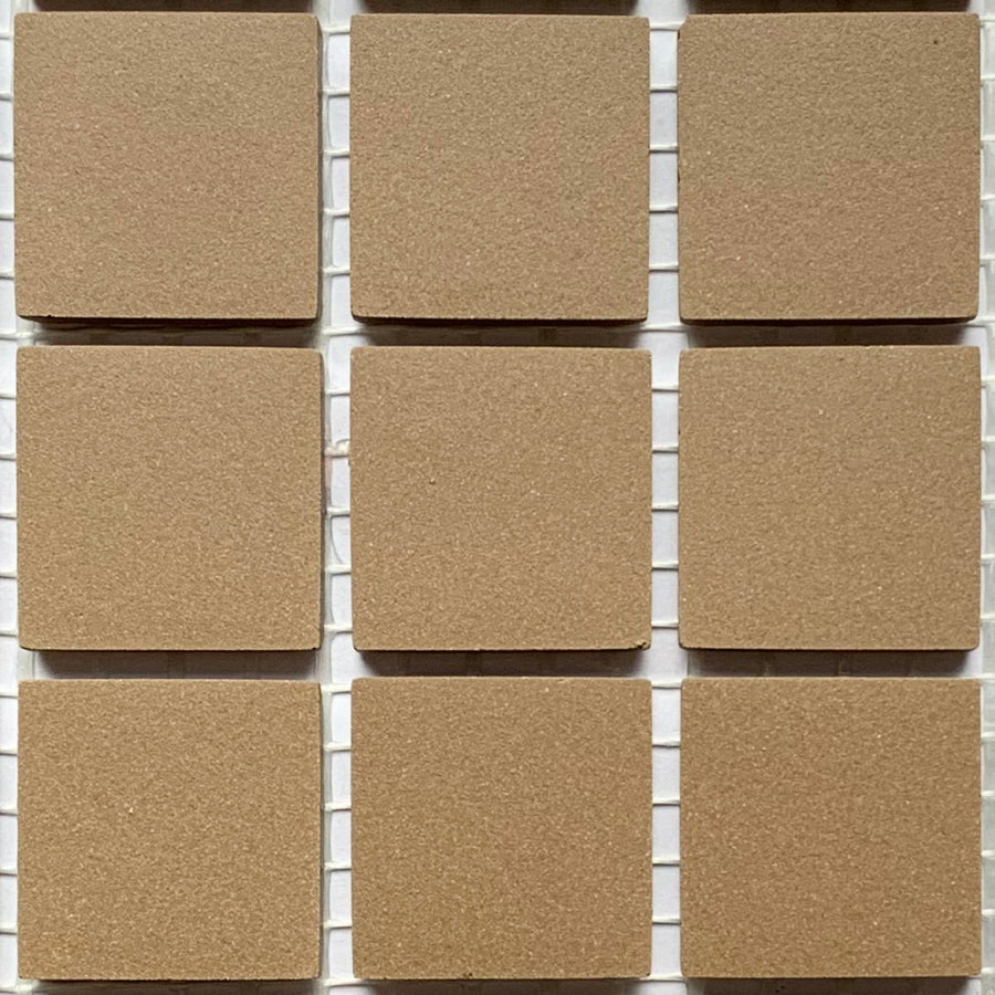 Winckelmans Café – matte mozaïektegels van 20x20 mm op gaas