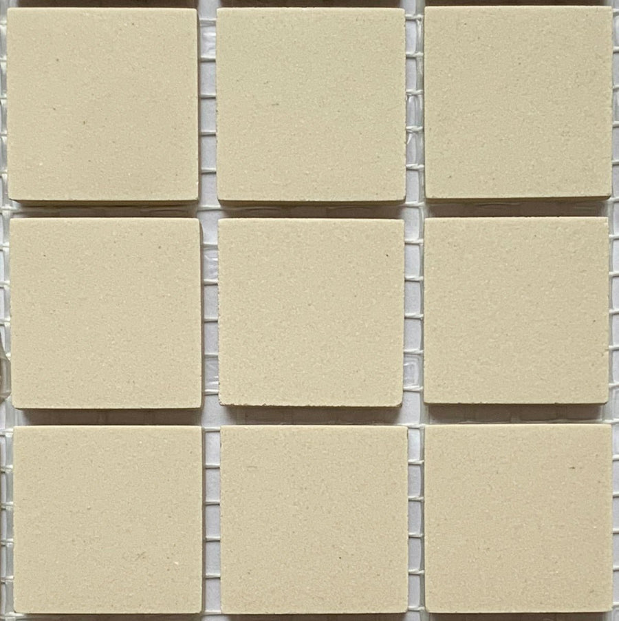 Winckelmans Ontario – carreaux de mosaïque mats de 20x20 mm sur filet