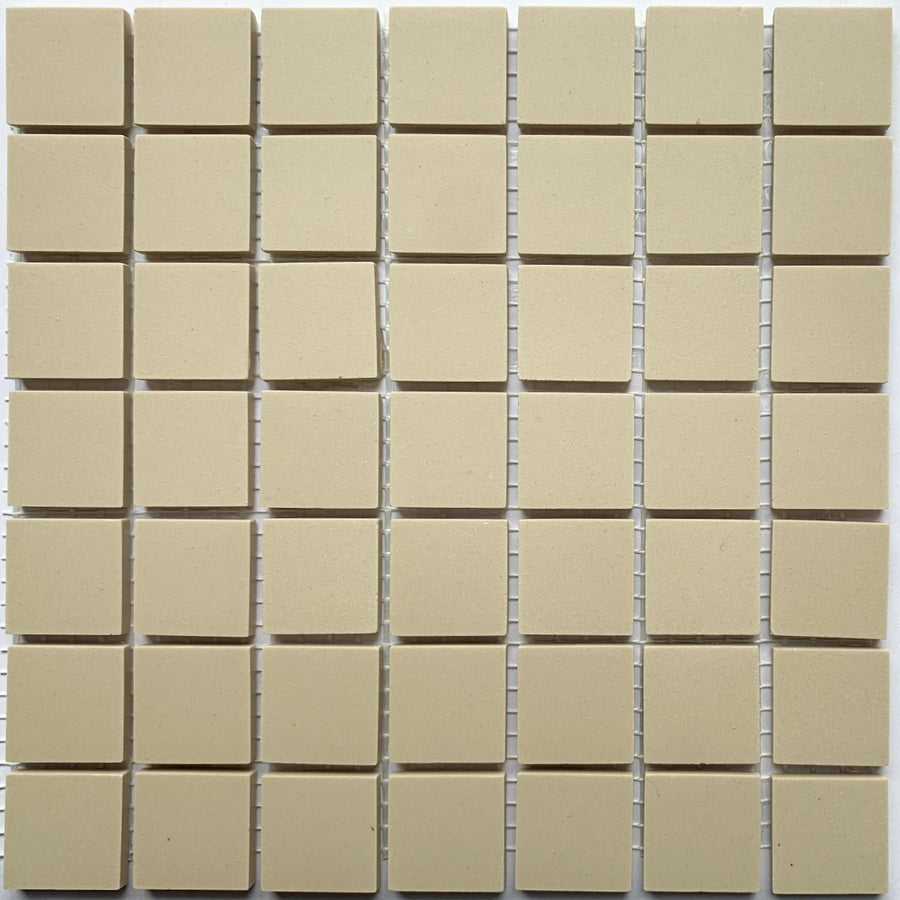 Winckelmans Ontario – carreaux de mosaïque mats de 20x20 mm sur filet